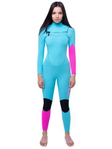 Гидрокостюм женский POISON A-SCALE chest zip 4/3